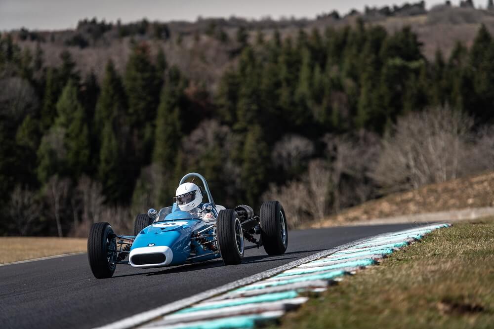 Driving course at the Classic Racing School