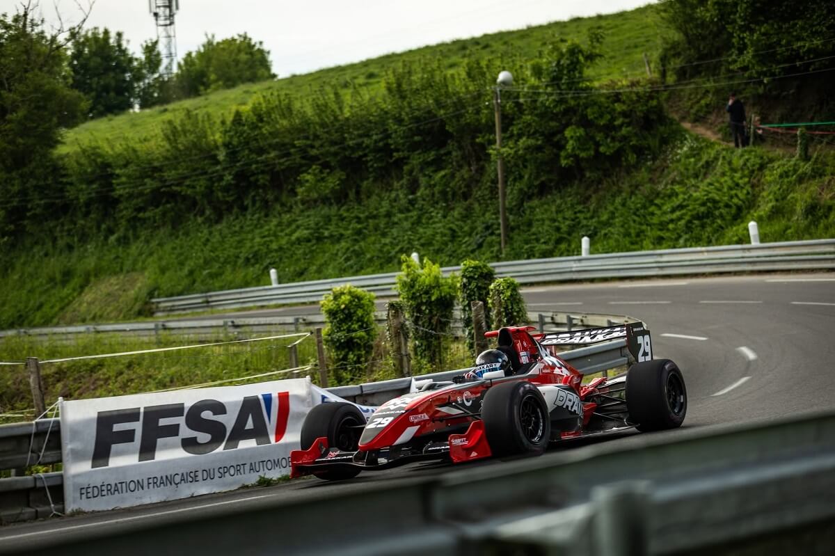 Monoplace Formula Master en course de côte
