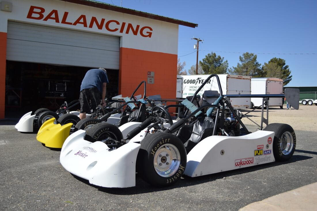 Formula Pacific sur le circuit de Willow Springs