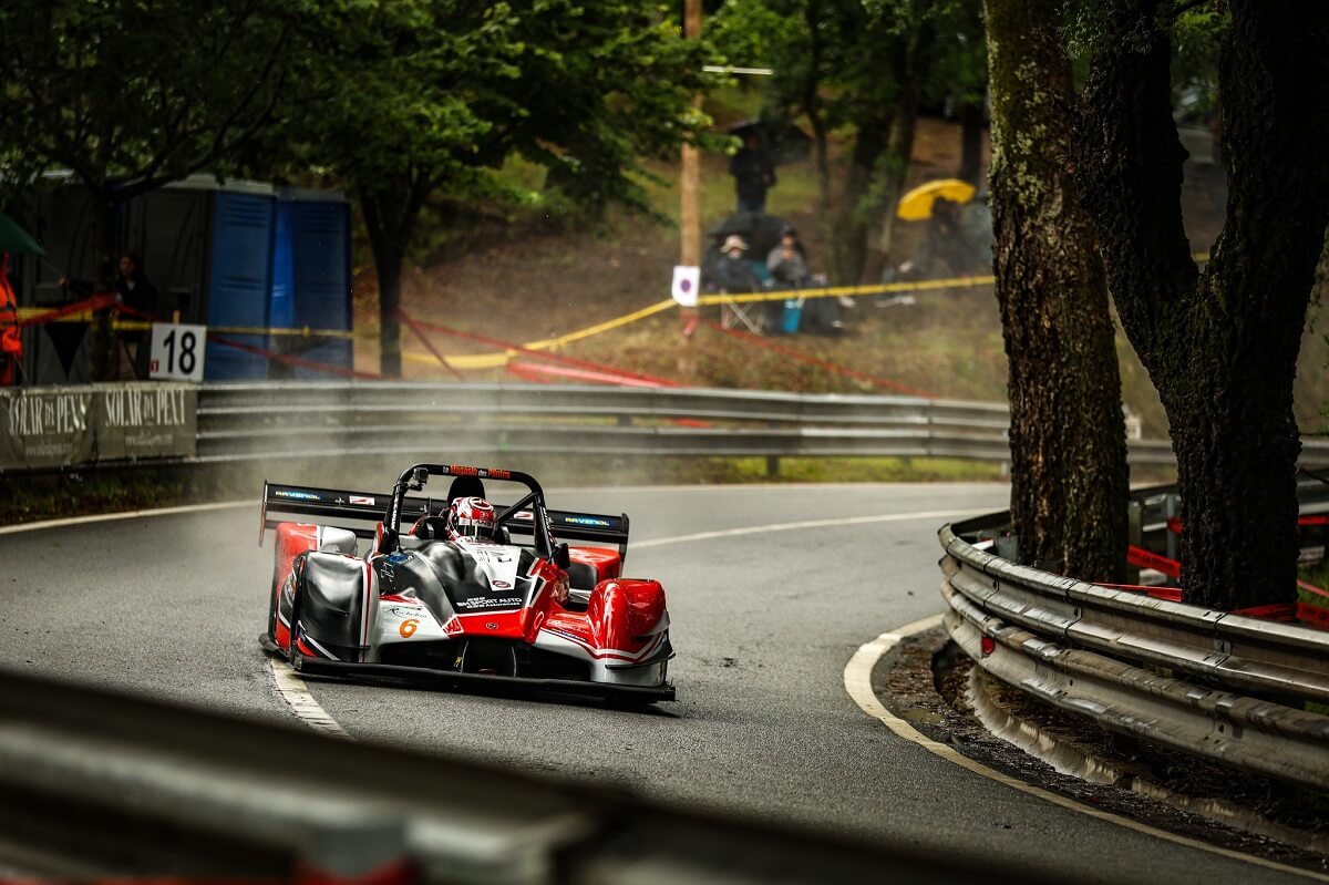 Geoffrey Schatz in 2024 at Falperra in Portugal (FIA European Hill-Climb Championship)