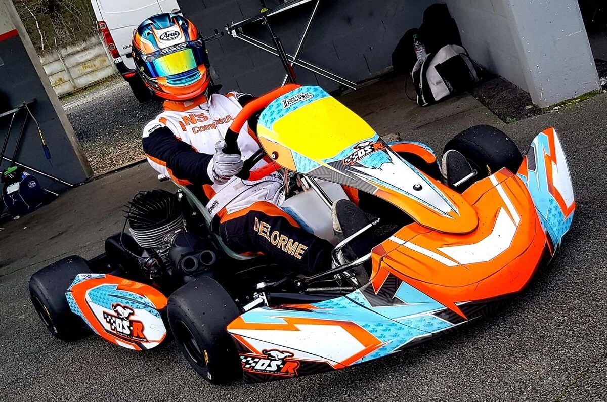 Karting KFS 100 - Moteur IAME 100 cm³ à air