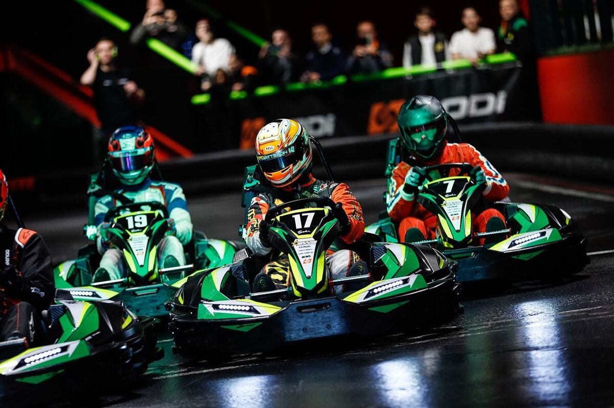 Compétition de karts électriques en SWS E-Sprint