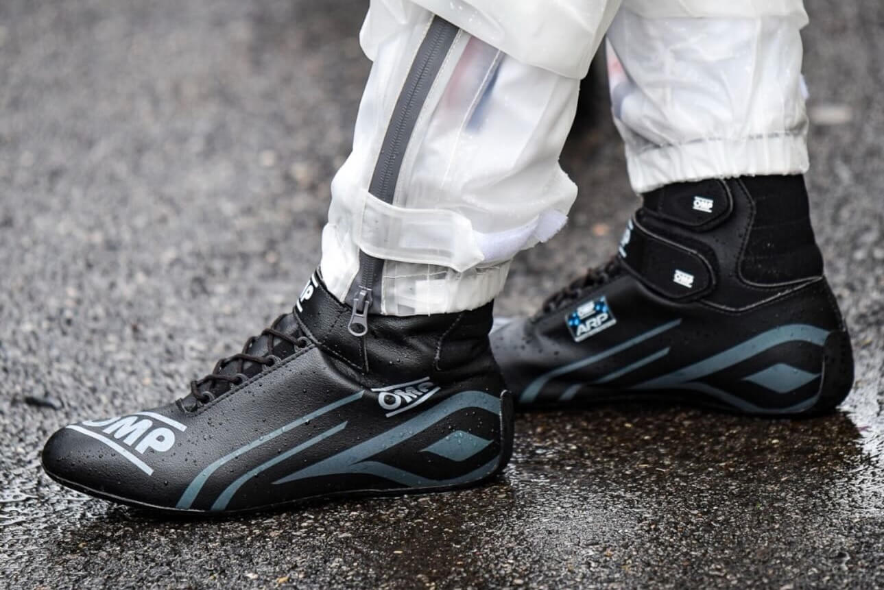 Rain boots for karting