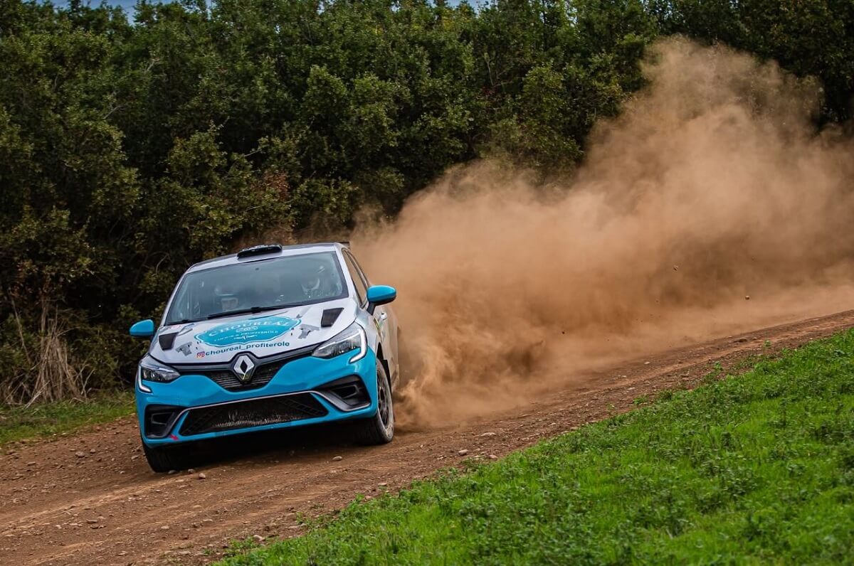 Renault Clio Trophy France Terre - Passage en glisse