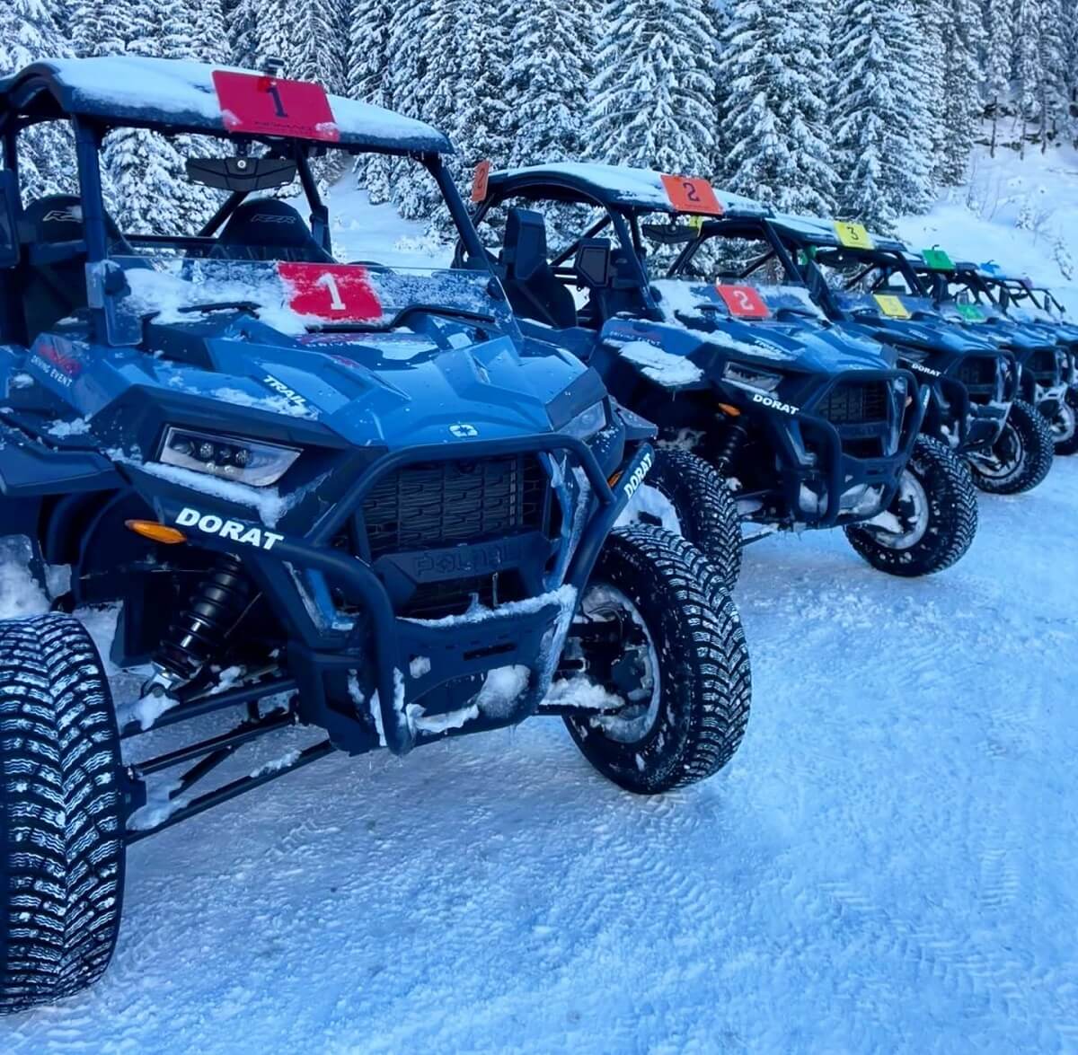 Pilotage sur glace en buggy - Nomad Driving Event 