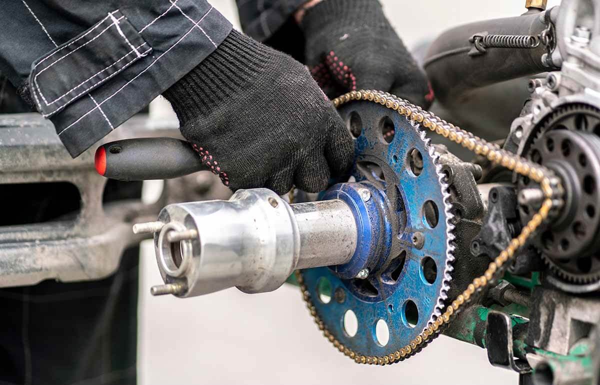 Maintaining a kart chain