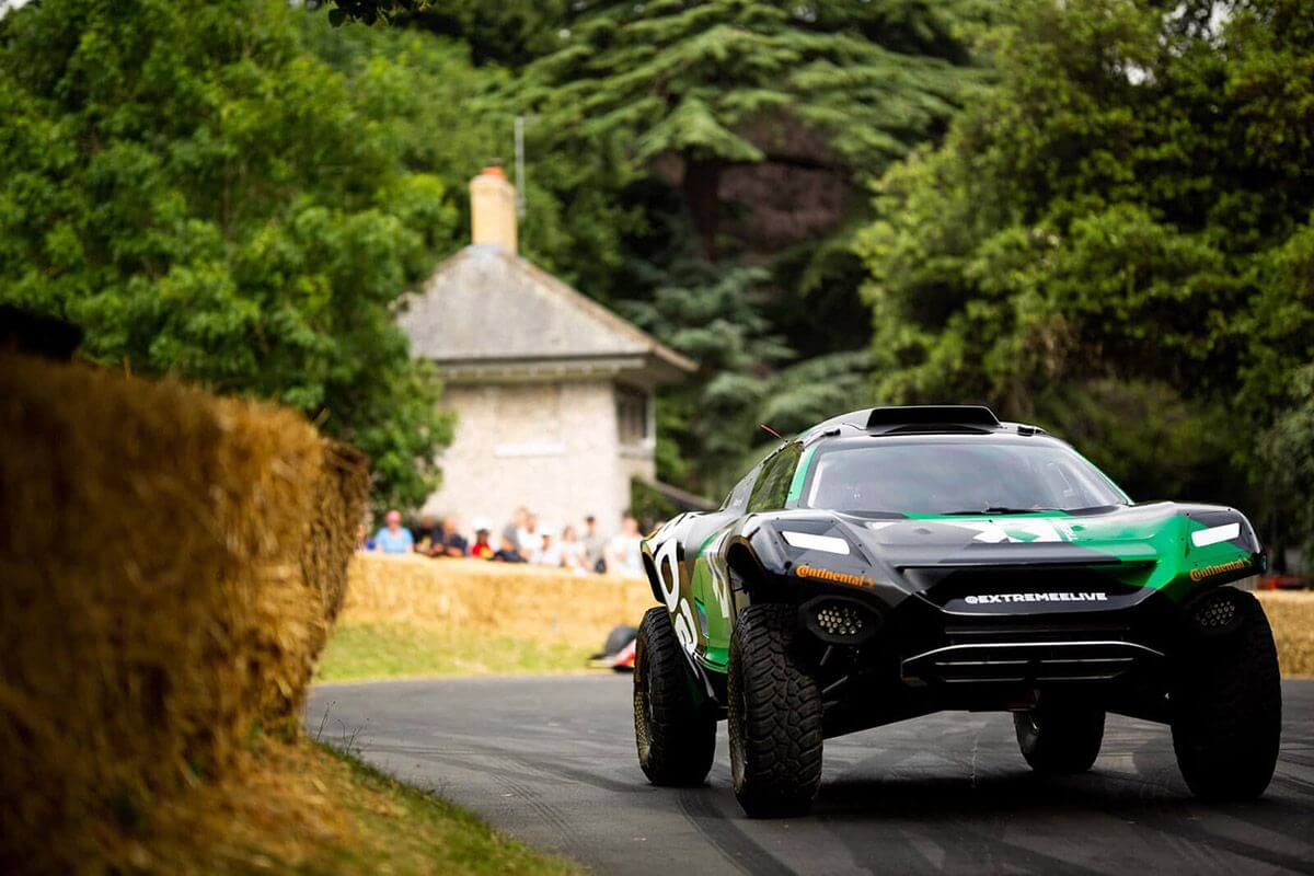 Présentation du buggy Odyssey 21 électrique en 2019 à Goodwood