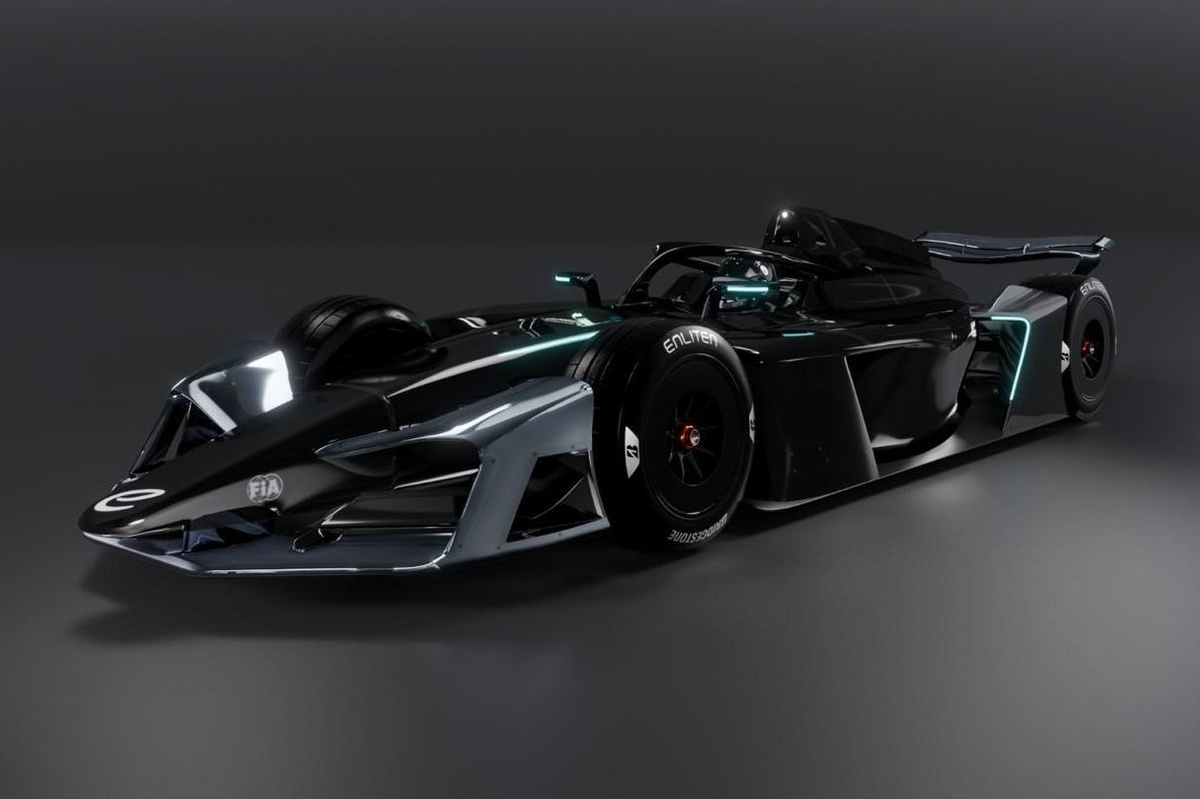 The Formula E Gen4 single-seater