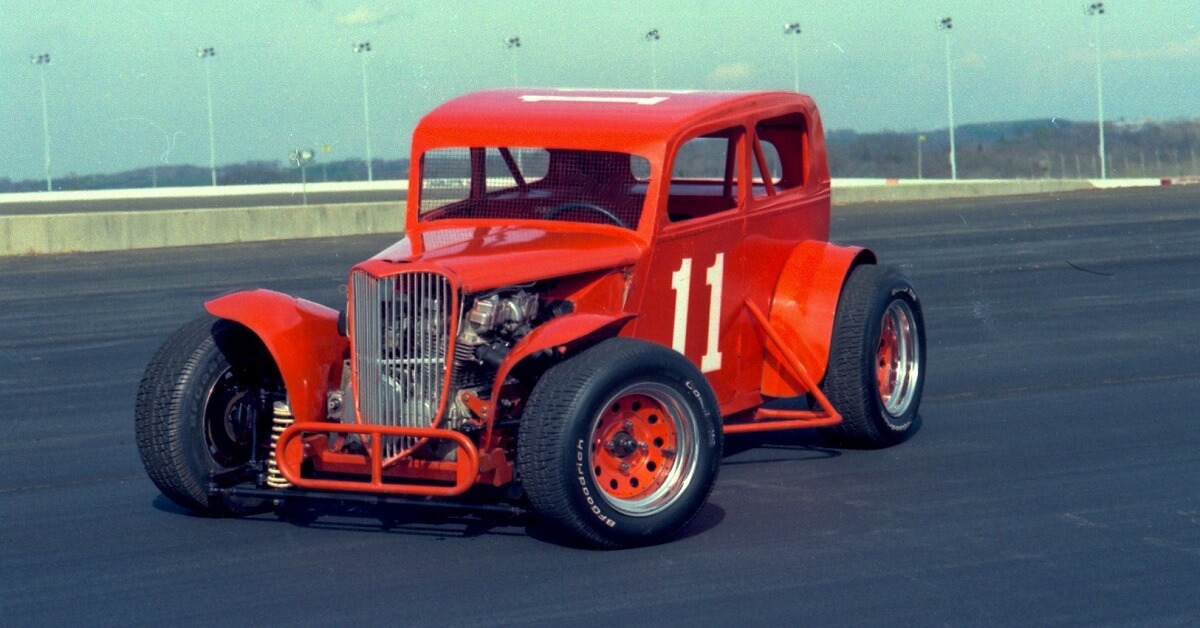 Présentation de la première Legend Car en 1992 sur l’ovale de Charlotte (États-Unis)