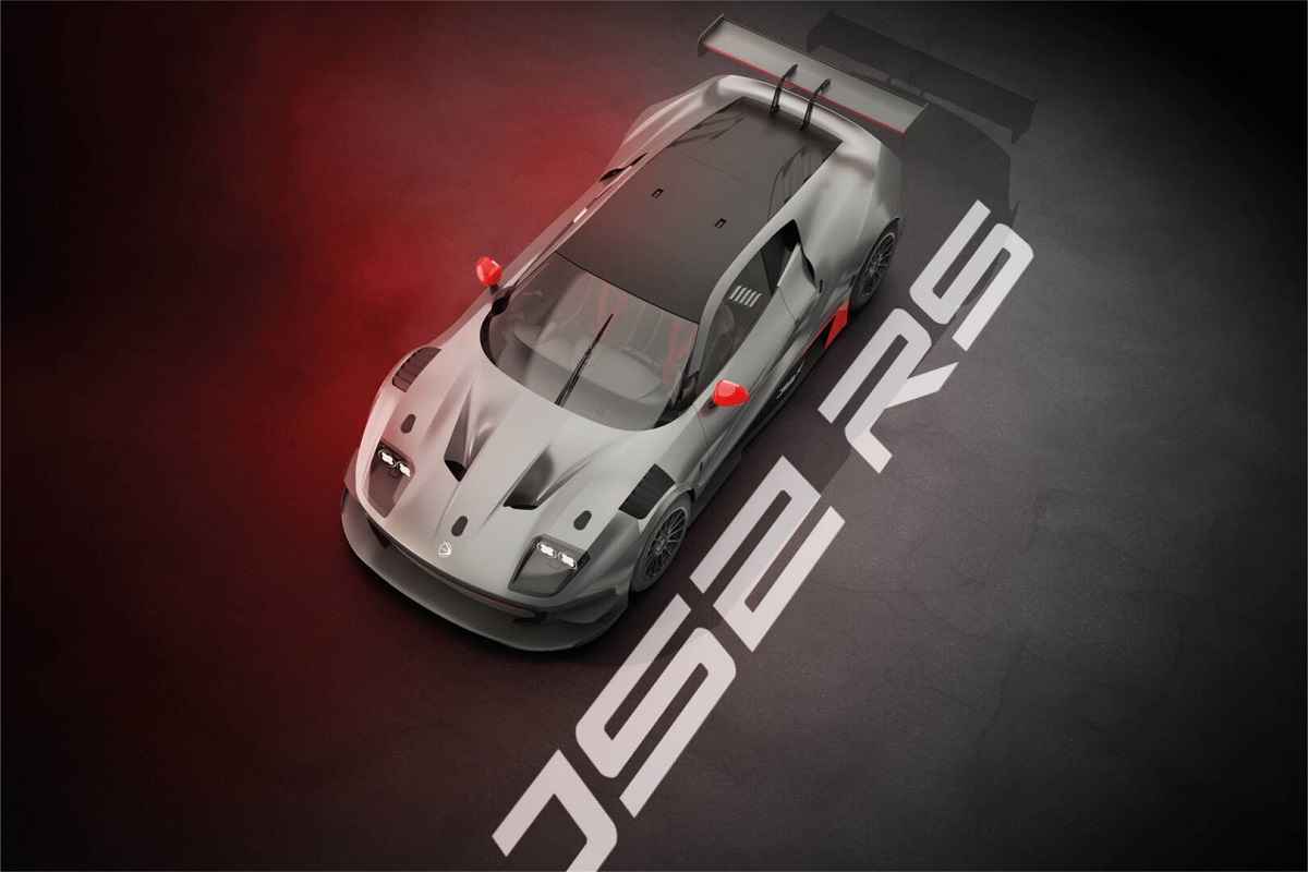Ligier JS2 RS - Vue de haut