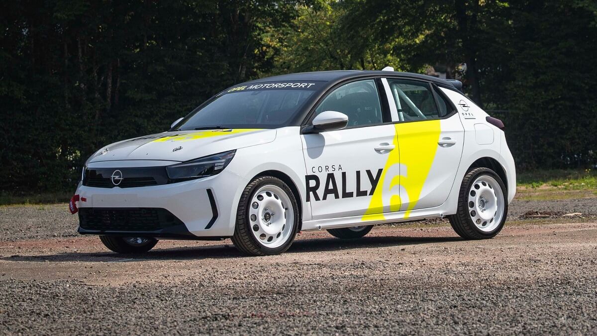 Opel Corsa Rally6 officielle