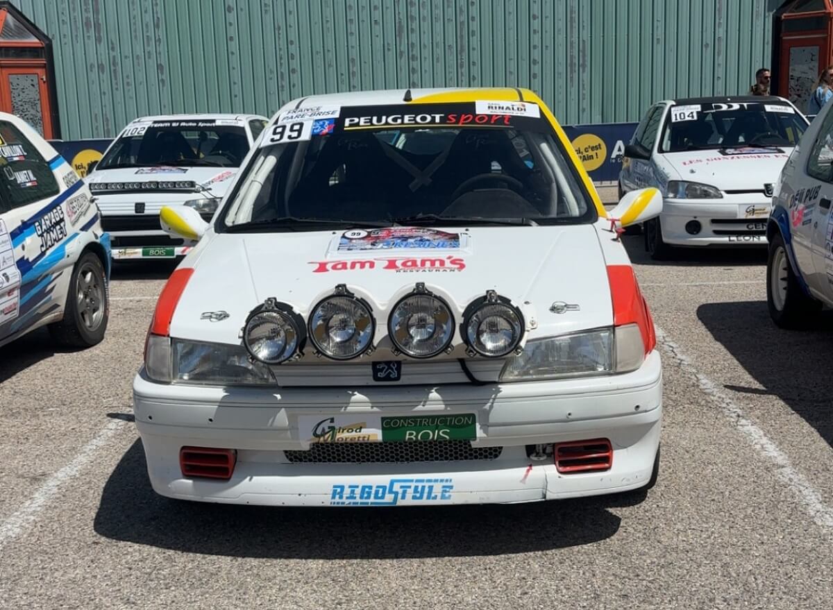 Peugeot 106 N1 rally car for sale on GoToTheGrid