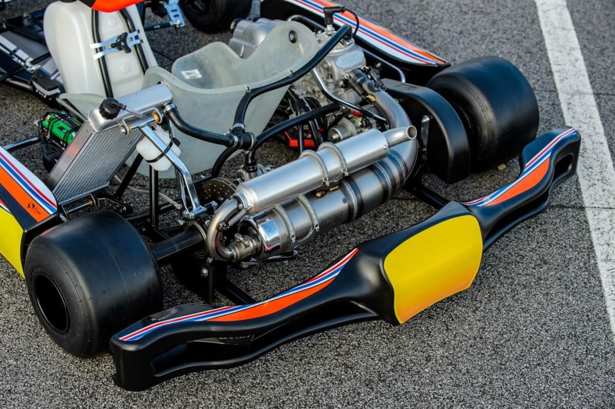 Présentation du nouveau karting KFS avec moteur Vortex