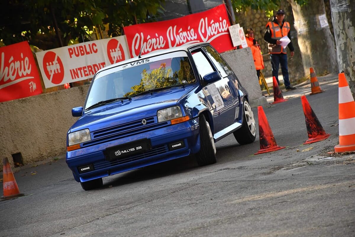 R5 GT Turbo en Slalom Loisir
