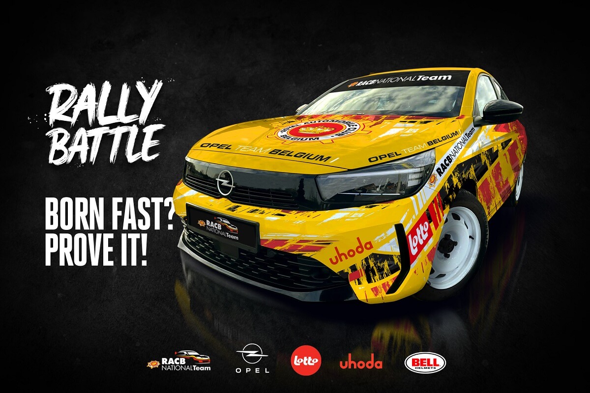 Volant RACB Rally Battle en Belgique