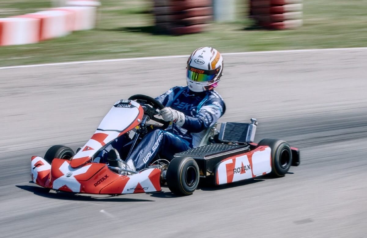 Rotax E20 sur châssis Sodi Sigma DD2 avec son pack batterie