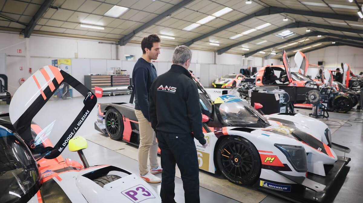 Visite de l'atelier ANS Motorsport à Chevroux (01)